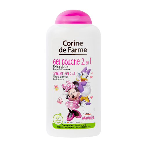 Gel Douche 2 En 1 Extra Doux Corps Cheveux Minnie