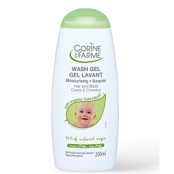 2 in 1 Overvette Baby Wasgel met Bio Calendula - 250 ml