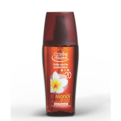 Beschermende droge olie met Monoi van Tahiti 150 ml - Zonnecrème SPF 20 - 150 ml