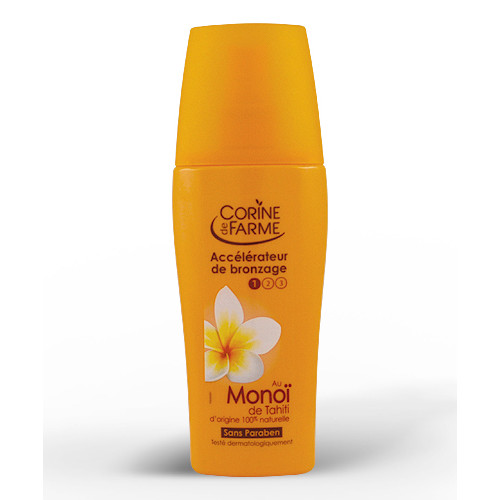 Bruinversneller met Monoï van Tahïti 150 ml