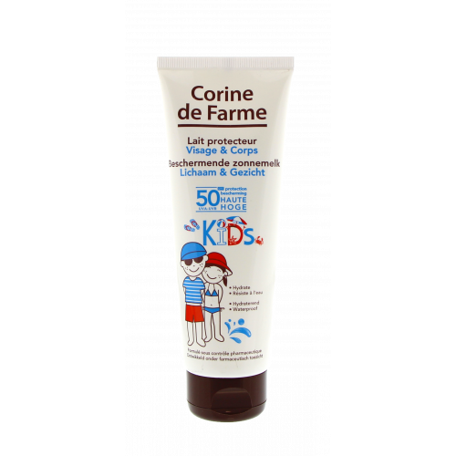 Beschermende melk lichaam en gezicht - Kids SPF50