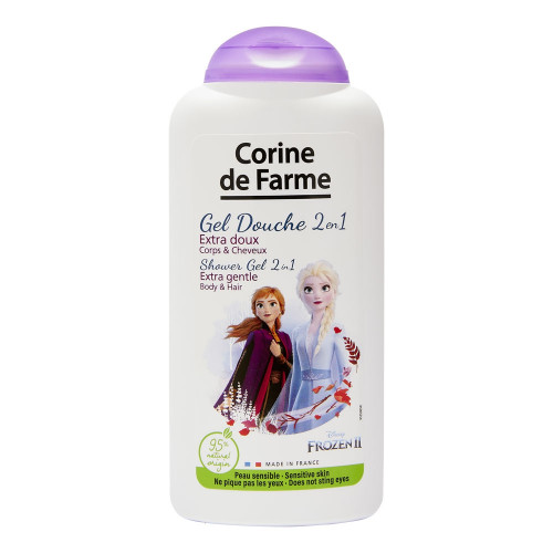 La Reine des Neiges 2 Elsa -  Gel douche 2 en 1 Extra Doux Corps & Cheveux 