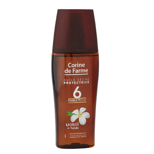 Beschermende droge olie SPF6 