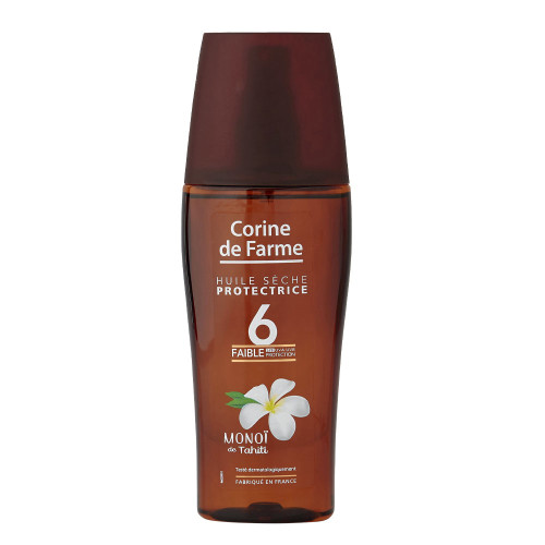 Beschermende droge olie SPF6 